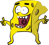 openclipart圖庫：Silly Sponge