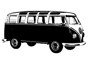 openclipart圖庫：Volkswagen T1 – Type 2