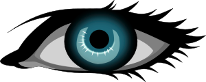 openclipart圖庫：Blue eye