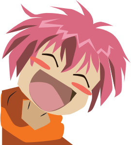 openclipart圖庫：Laughing boy