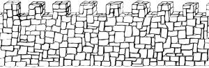 openclipart圖庫：Castle walls