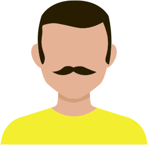 openclipart圖庫：Male Avatar 2