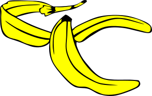 openclipart圖庫：Banana Peel