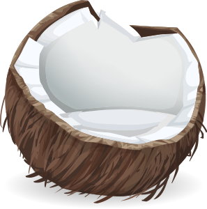 openclipart圖庫：Coconut from Glitch