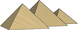 openclipart圖庫：Egyptian Pyramids