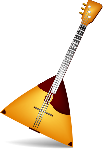 openclipart圖庫：balalaika