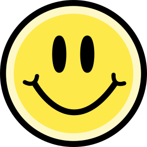 openclipart圖庫：Smiley Face Emoticon (Yellow)