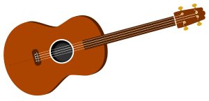 openclipart圖庫：Ukulele