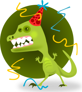 openclipart圖庫：Party Animal
