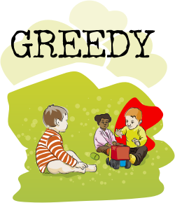 openclipart圖庫：Greedy