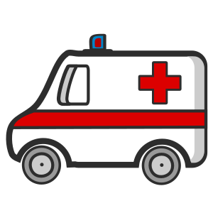 openclipart圖庫：Ambulanza 
