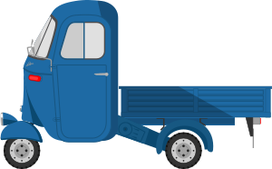 openclipart圖庫：The Ape Car