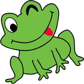 openclipart圖庫：funny frog