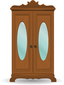 openclipart圖庫：Fancy wardrobe from Glitch