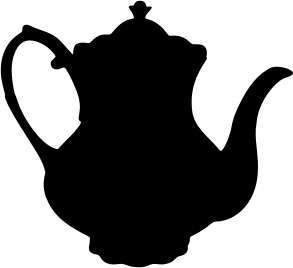 openclipart圖庫：Teapot Silhouette 2