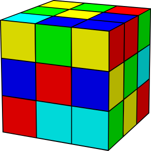 openclipart圖庫：Rubik's Cube
