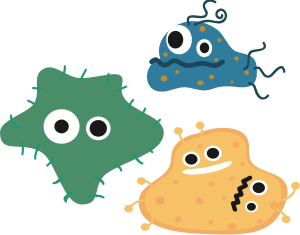 openclipart圖庫：Bacteria