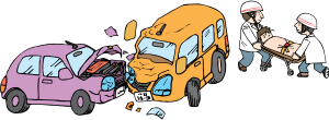 openclipart圖庫：Motor Vehicle Accident (#1)