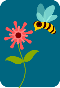 openclipart圖庫：A Bee