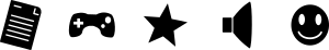 openclipart圖庫：A sortment of icons