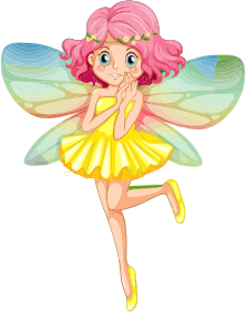 openclipart圖庫：Colorful Fairy
