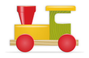 openclipart圖庫：Kids Train