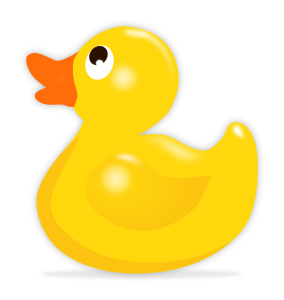 openclipart圖庫：Rubber Duck