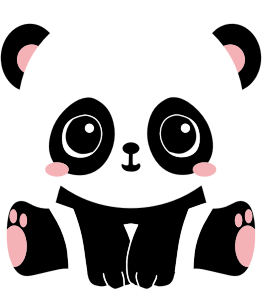 openclipart圖庫：Adorable Panda