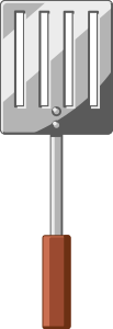 openclipart圖庫：Cartoon spatula