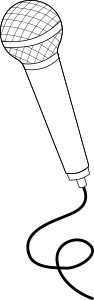 openclipart圖庫：Microphone