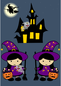 openclipart圖庫：Halloween Animation with Audio