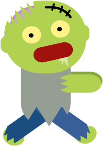 openclipart圖庫：Basic Zombie