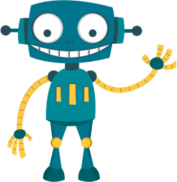 openclipart圖庫：Happy Robot