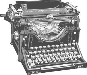 openclipart圖庫：Classic Typewriter