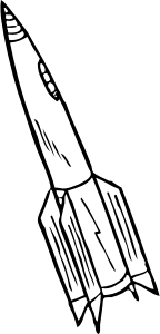 openclipart圖庫：rocketship