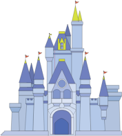 openclipart圖庫：Magic Kingdom Castle (Cinderella)