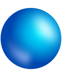 openclipart圖庫：Blue Sphere