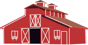 openclipart圖庫：Red barn