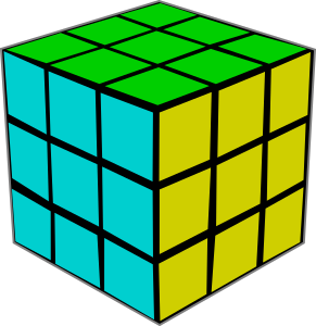 openclipart圖庫：Rubik's Cube