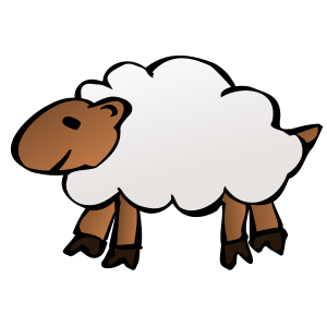 openclipart圖庫：Sheep