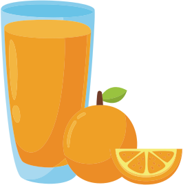 openclipart圖庫：Orange Juice
