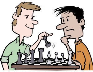 openclipart圖庫：Chess Players - Colour