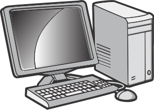 openclipart圖庫：Desktop Computer (#2)