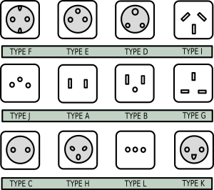 openclipart圖庫：All Plug Types