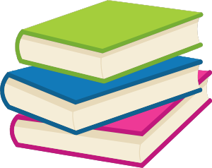 openclipart圖庫：Stack of books