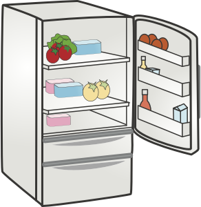 openclipart圖庫：Refrigerator