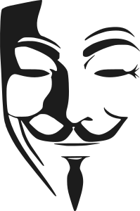 openclipart圖庫：anonymous mask