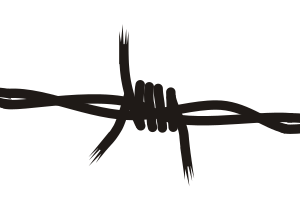 openclipart圖庫：Barbed wire