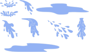 openclipart圖庫：Splash and Water Effects