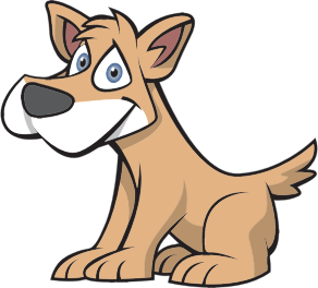 openclipart圖庫：Dog With Blue Eyes